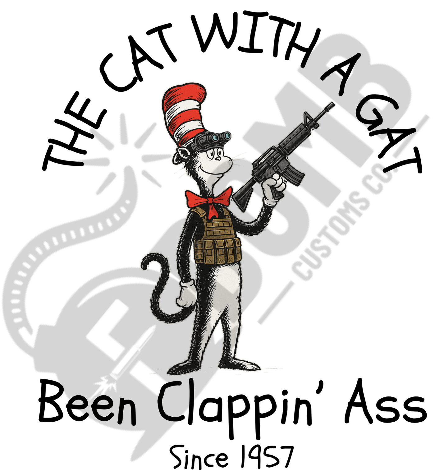 Cat with a Gat