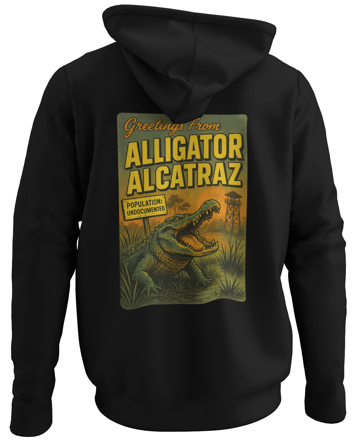 Welcome To Alligator Alcatraz - Population Undocumented