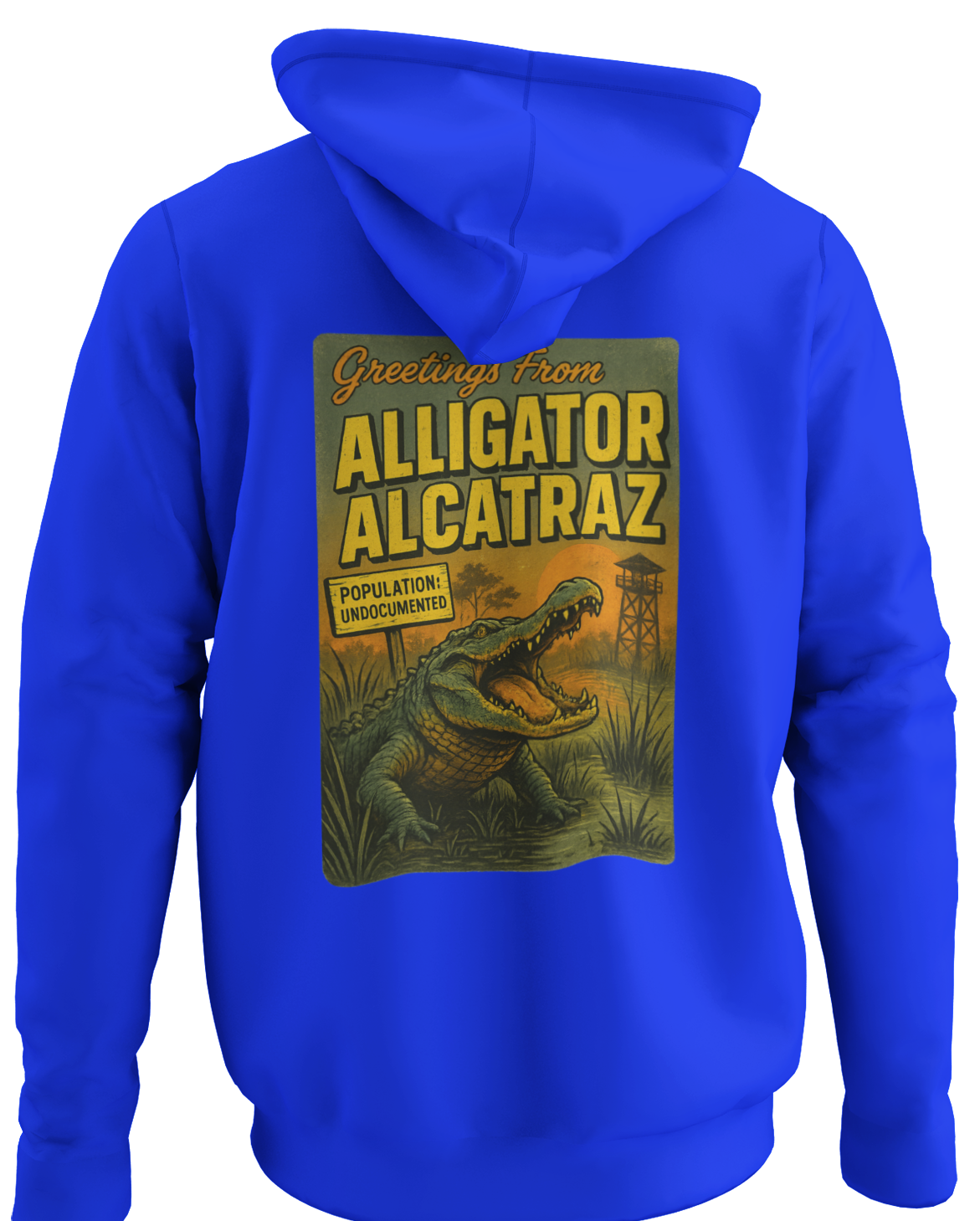 Welcome To Alligator Alcatraz - Population Undocumented
