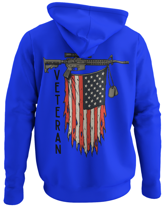 Worn Flag. Loaded Mag.