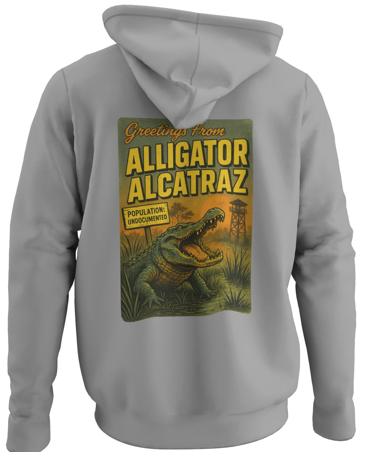 Welcome To Alligator Alcatraz - Population Undocumented