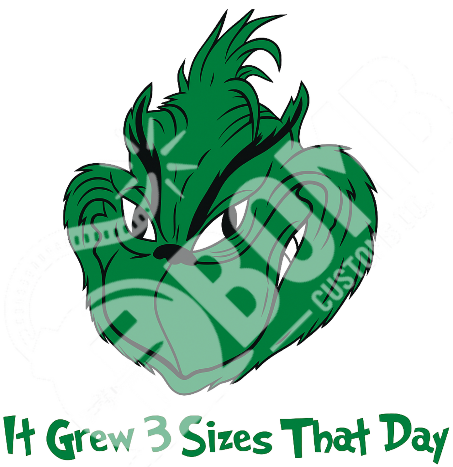 It Grew 3 Sizes That Day