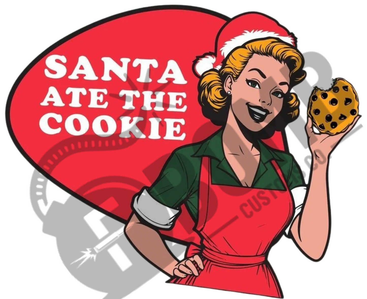Santa Ate The Cookie