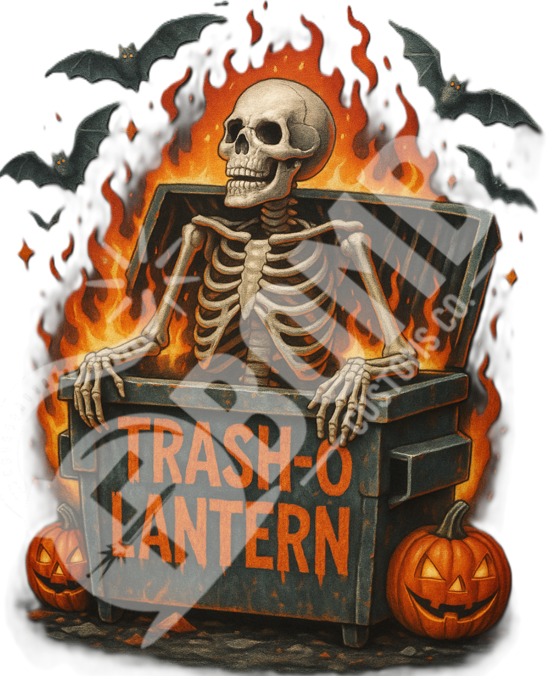 Bonefire Dumpster