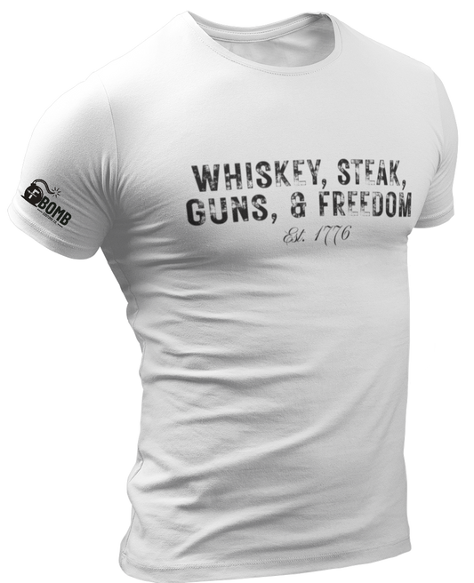 Whiskey, Steak, Guns, & Freedom