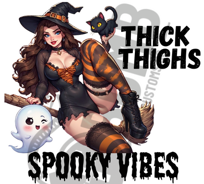 Version 2 - Thick Thighs Spooky Vibes