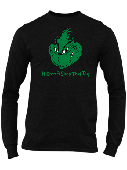 It Grew 3 Sizes That Day