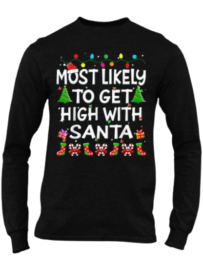 Most Likely To Get High With Santa
