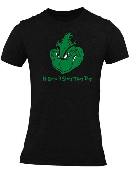 It Grew 3 Sizes That Day