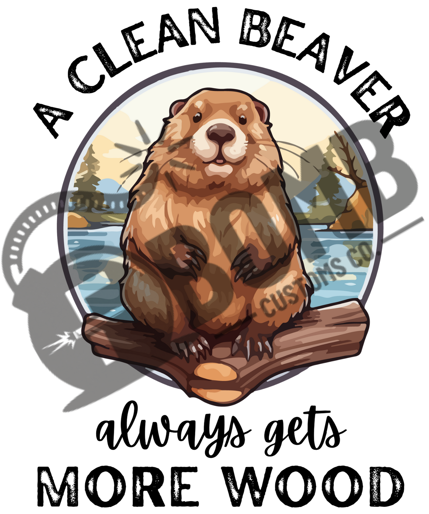 Clean Beaver T-Shirt