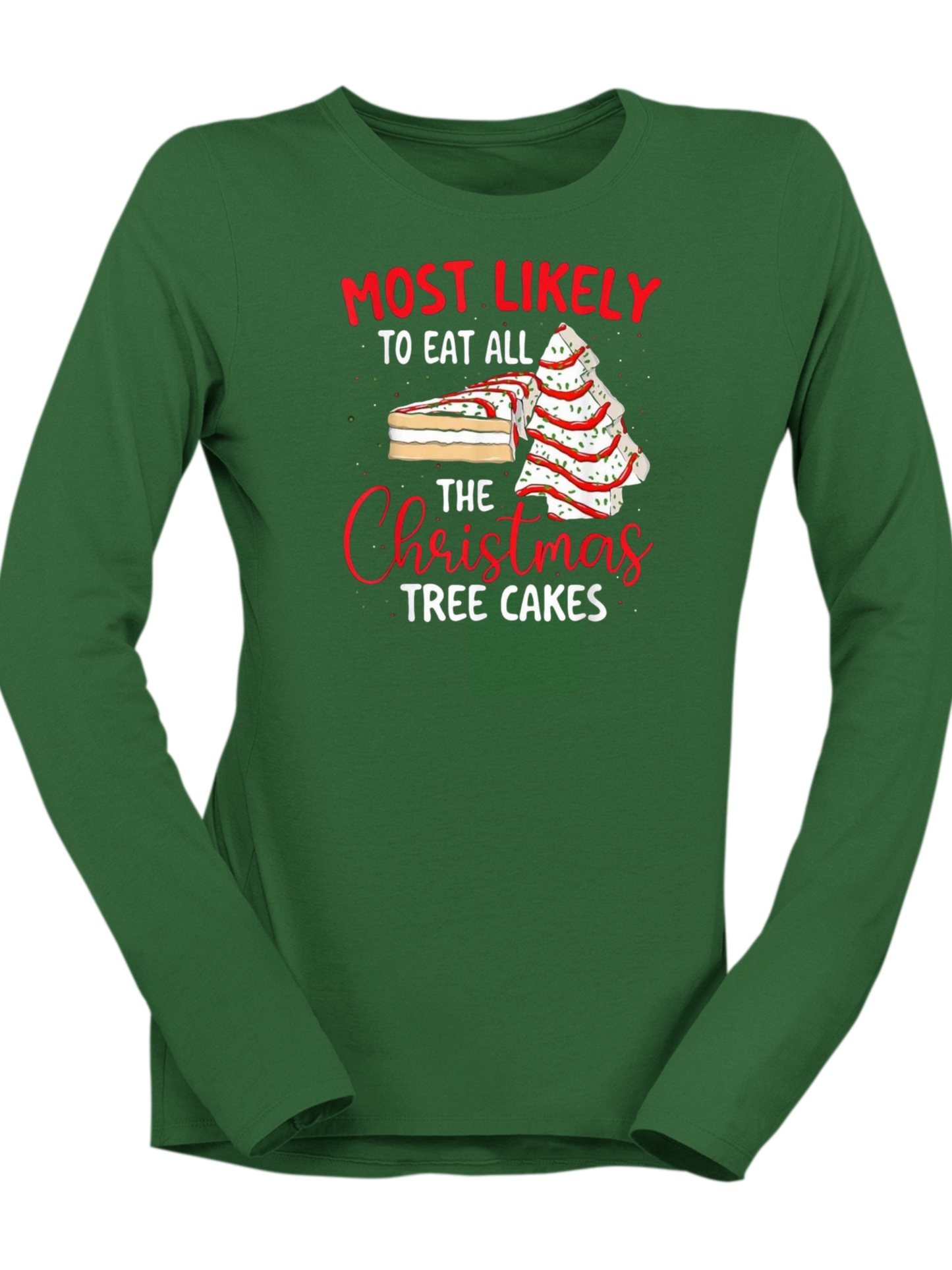 Most Likely To Eat All The Christmas Tree Cakes