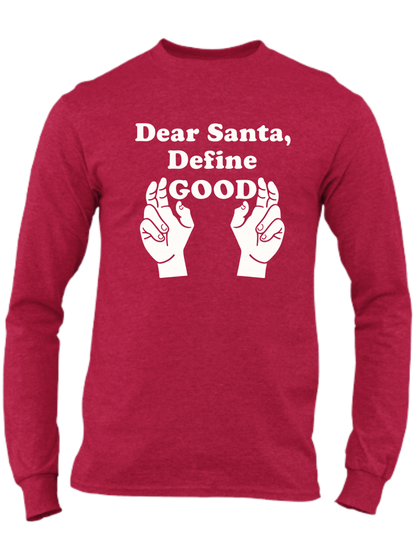 Dear Santa, Define Good