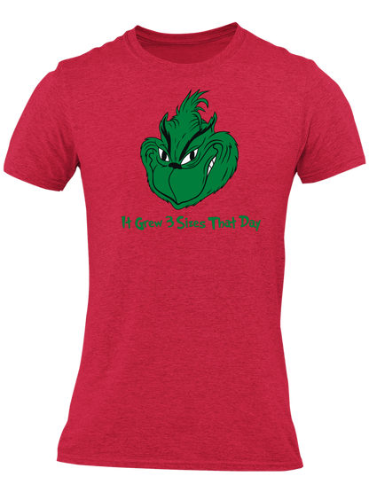 It Grew 3 Sizes That Day