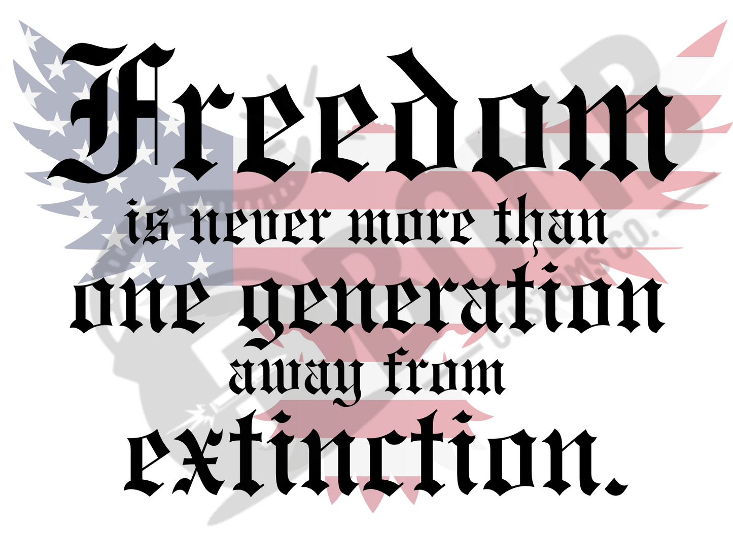 One Generation From Extinction