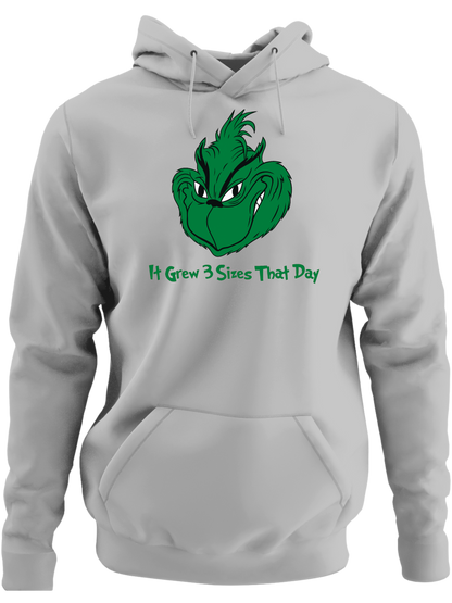 It Grew 3 Sizes That Day