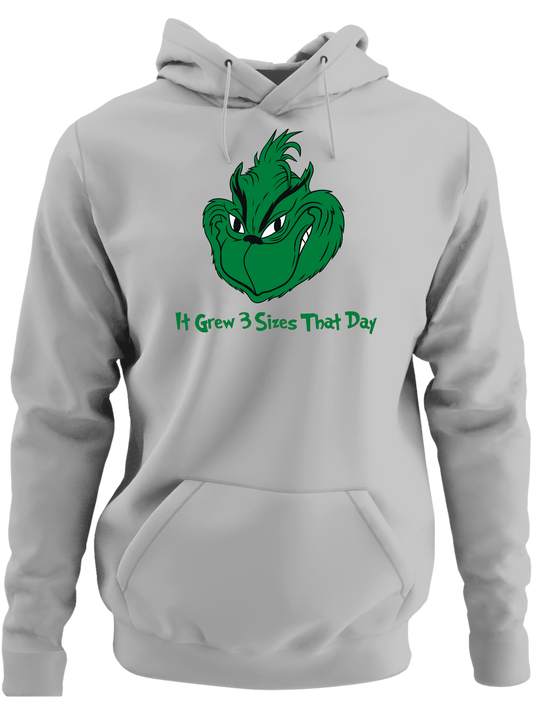 It Grew 3 Sizes That Day