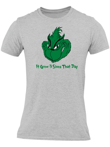 It Grew 3 Sizes That Day