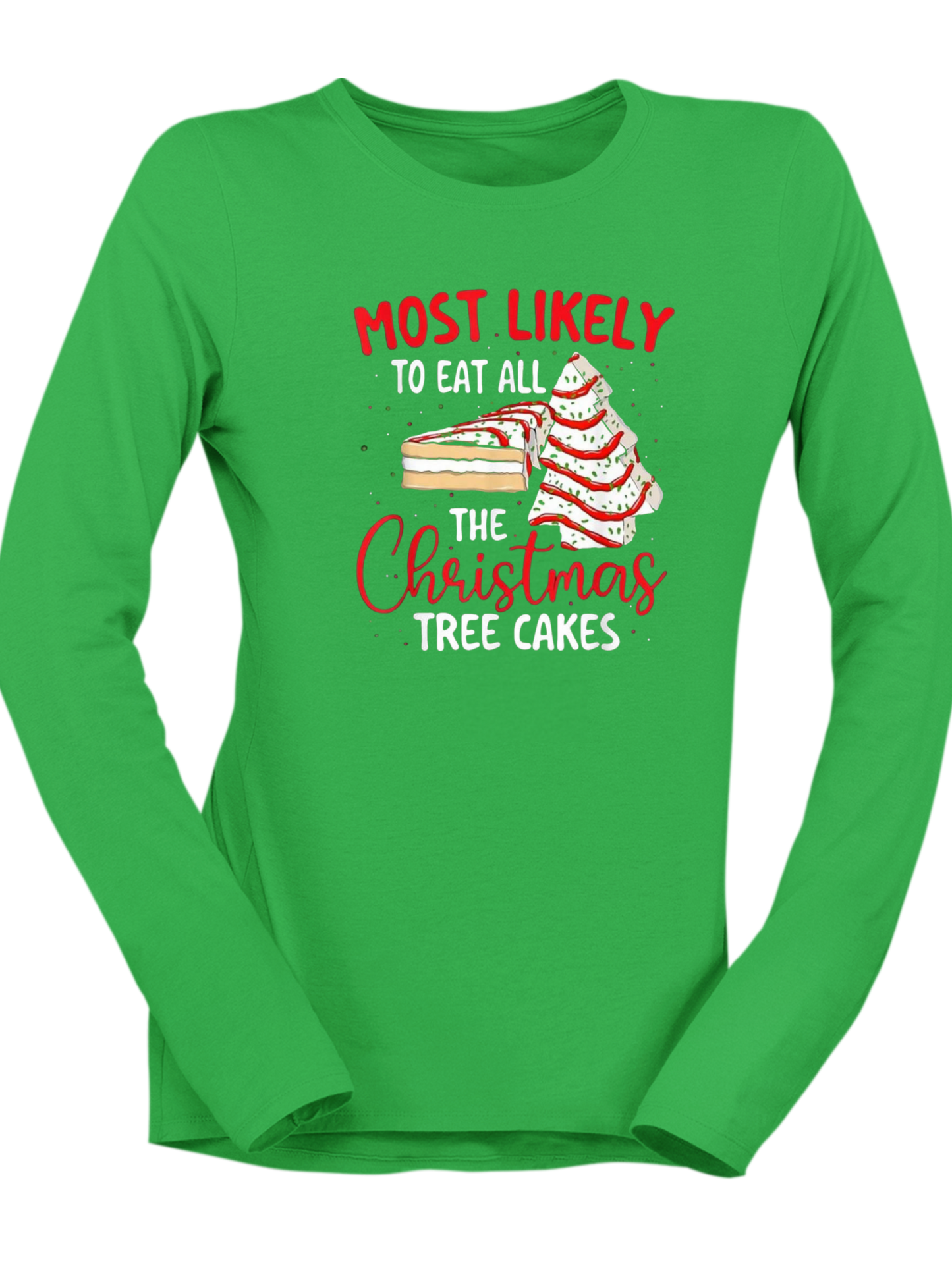 Most Likely To Eat All The Christmas Tree Cakes