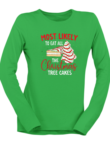 Most Likely To Eat All The Christmas Tree Cakes