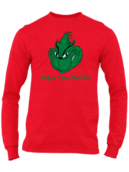 It Grew 3 Sizes That Day