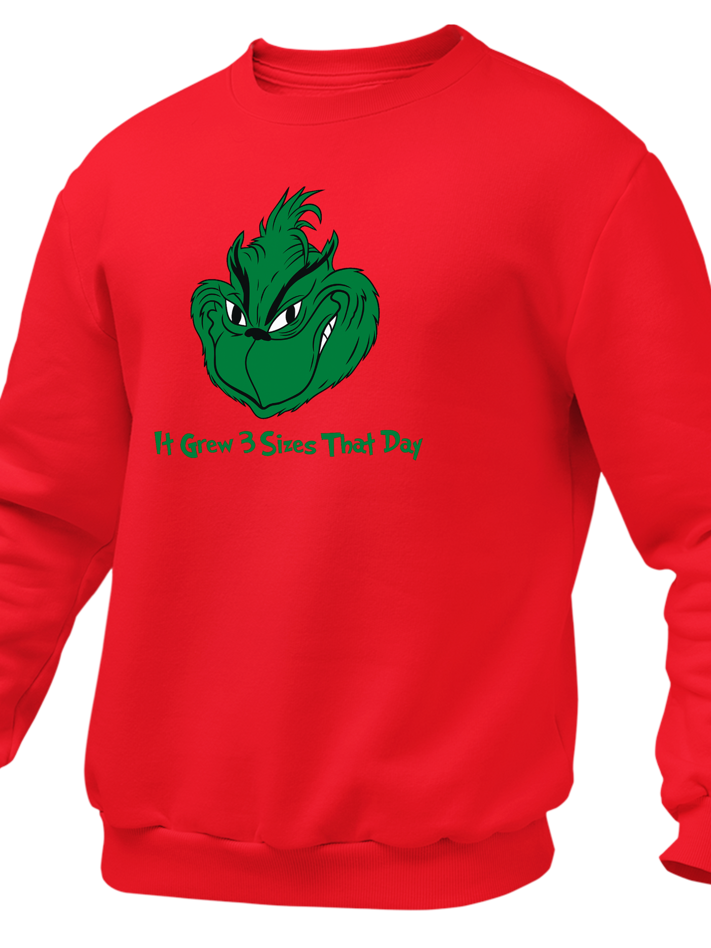 It Grew 3 Sizes That Day