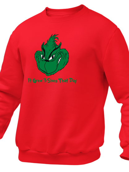 It Grew 3 Sizes That Day