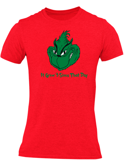 It Grew 3 Sizes That Day