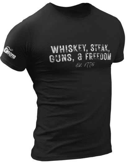 Whiskey, Steak, Guns, & Freedom