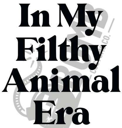 Filthy Animal Era
