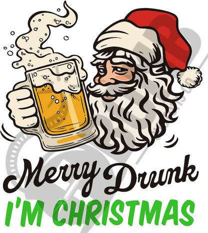 Merry Drunk, I'm Christmas