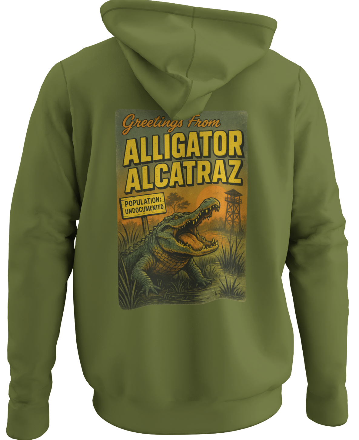 Welcome To Alligator Alcatraz - Population Undocumented