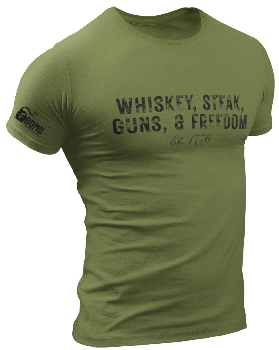 Whiskey, Steak, Guns, & Freedom