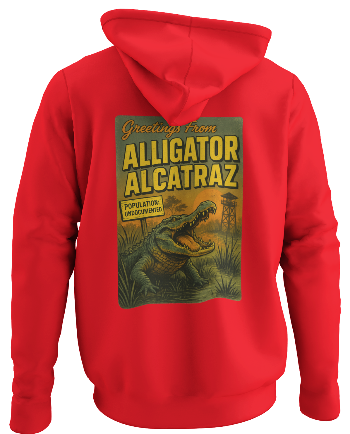 Welcome To Alligator Alcatraz - Population Undocumented