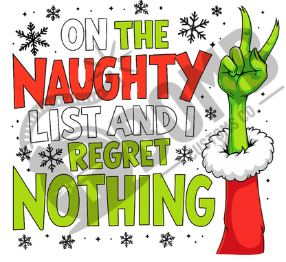 On The Naughty List