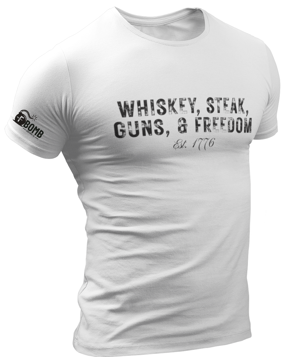 Whiskey, Steak, Guns, & Freedom